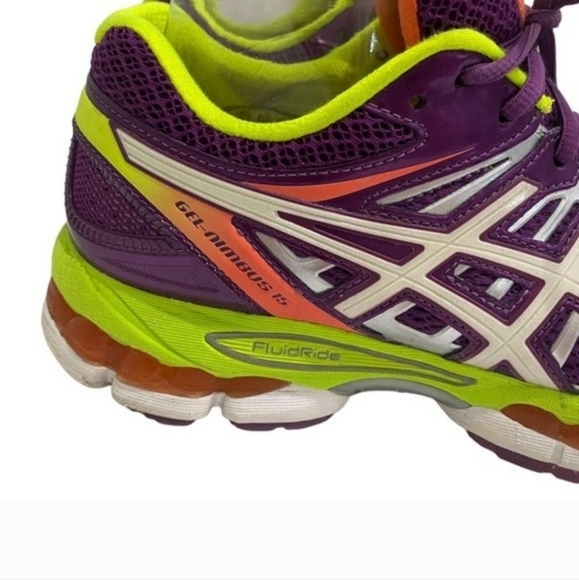 ASICS Gel Nimbus 15 Women's Running Shoes Sz 9 - Picture 6 of 7
